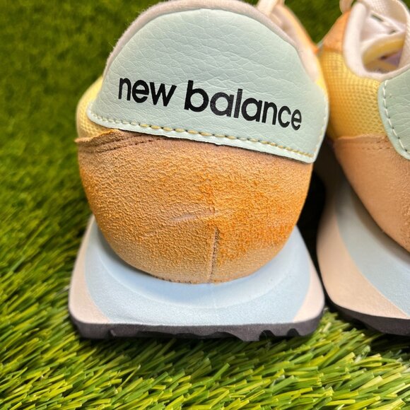 New Balance 237 Womens Size 10 Blue Yellow White Athletic Running Shoes Sneakers - Picture 2 of 12